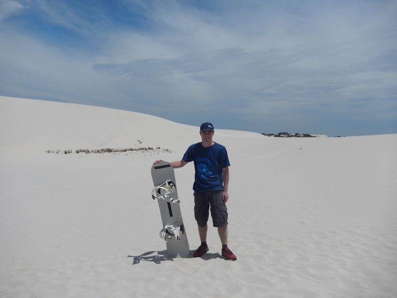 Sandboarding